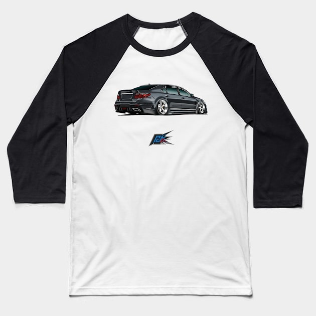 lexus ls400 Baseball T-Shirt by naquash